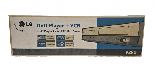 VHS Videorecorder LG DVD Player VHS UNBENUTZT LG RARITÄT 1 Jahr Garantie