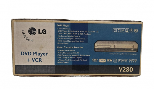 VHS Videorecorder LG DVD Player VHS UNBENUTZT LG RARITÄT 1 Jahr Garantie