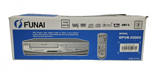 NEU VHS DVD Player Videorecorder HDMI Funai UNBENUTZT RARITÄT NEU VHS DVD Player Videorecorder HDMI Funai UNBENUTZT RARITÄT