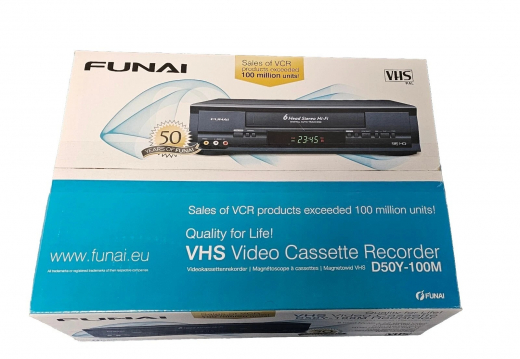 Videorekorder VHS UNGEÖFFNET UNBENUTZT FUNAI 1Jahr Garantie RARITÄT