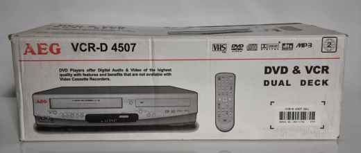 AEG VHS Videorecorder DVD Player NEU UNBENUTZT