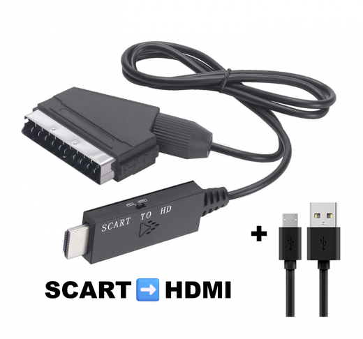 3 In1 Scart Zu HDMI Konverter