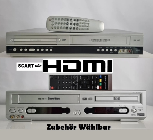 VHS DVD Player HDMI Konvert Geprüft & Gewartet 1 Jahr Garantie