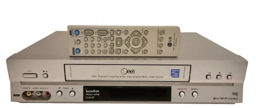 LG LV-4747 Videorekorder VHS 6-Kopf Long Play