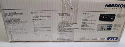 DVD Recorder VHS HDMI Medion MD81664 UNGEÖFFNET UNBENUTZT 1Jahr Garantie
