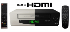 VHS Videorecorder mit HDMI Konvert | Scart | Geprüft & Gewartet | 1Jahr Garantie